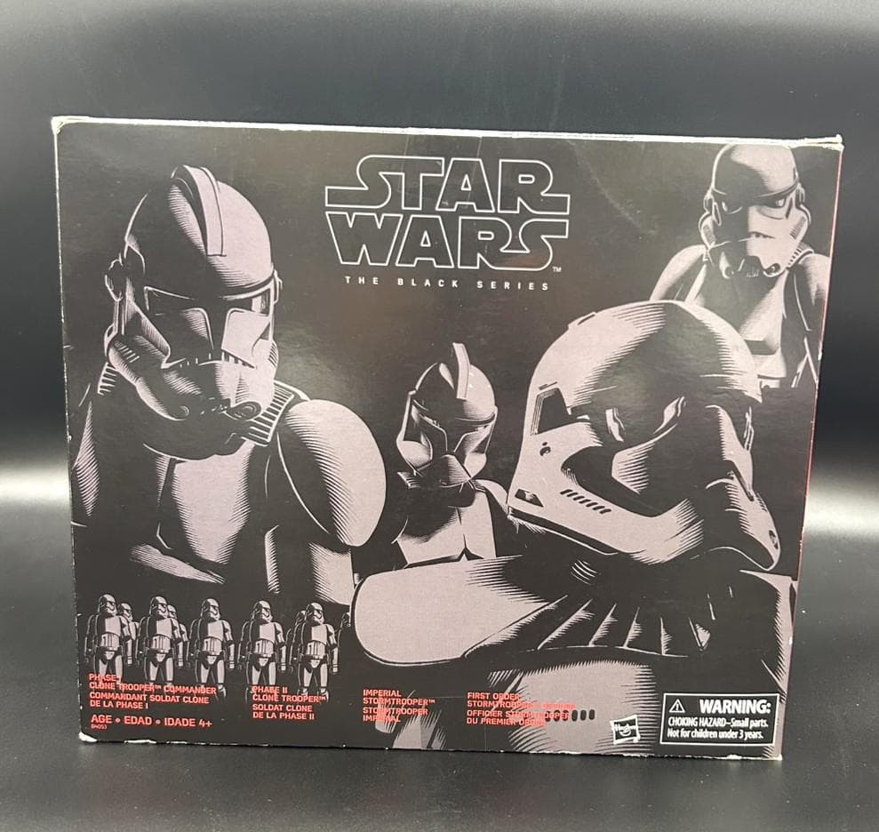 スターウォーズ ブラックシリーズ トルーパー4体セット 6インチ！