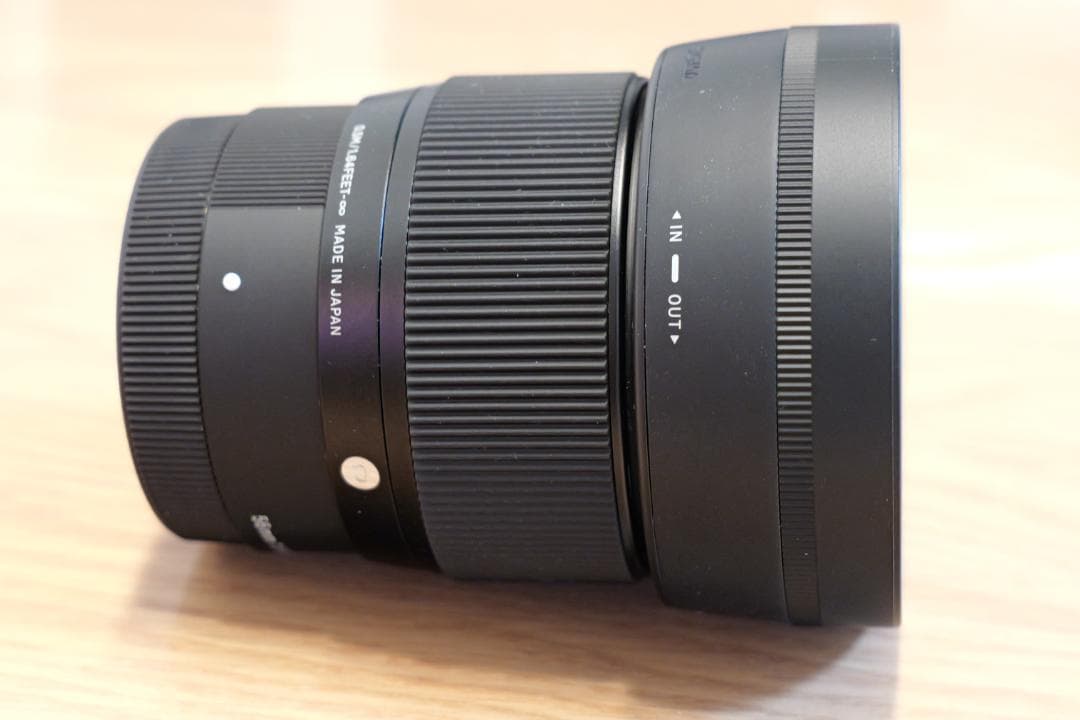【美品】sigma 56mm f1.4DC DN（SONY E-mount）