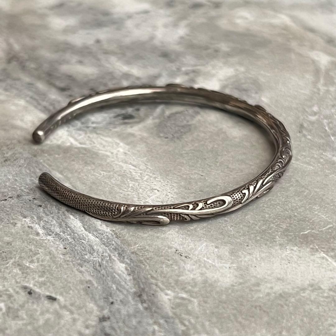 ヴィンテージ アイヴィー バングル ブレスレット ITALY VINTAGE