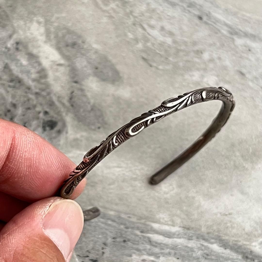 ヴィンテージ アイヴィー バングル ブレスレット ITALY VINTAGE