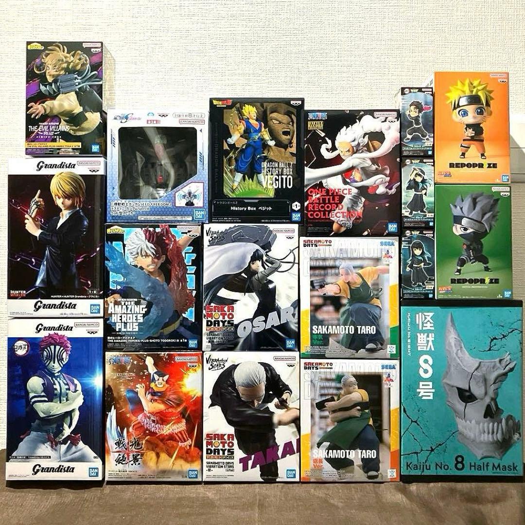 【新品・未開封】プライズフィギュア 18点セット まとめ売り