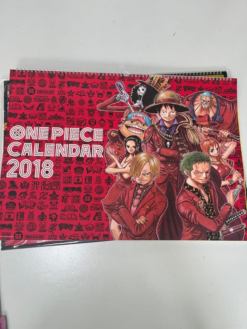 ワンピース 大判壁掛けカレンダー 7冊セット