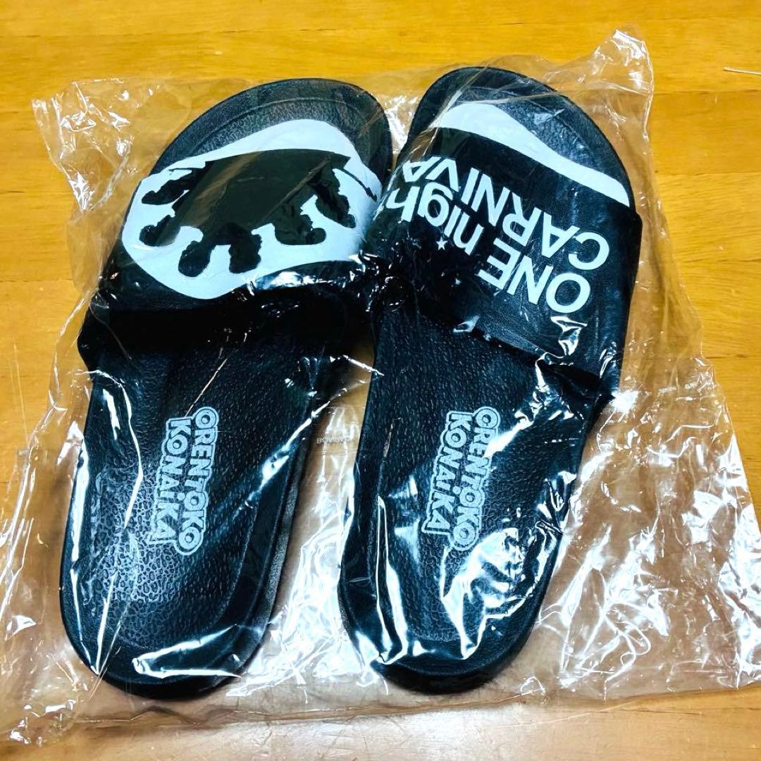 氣志團万博2018 公式グッズ氣志團　シャワーサンダルM ワンナイトカーニバル