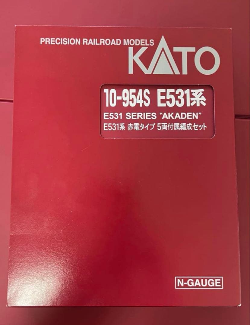 KATO E531系 赤色タイプ 5両編成セット