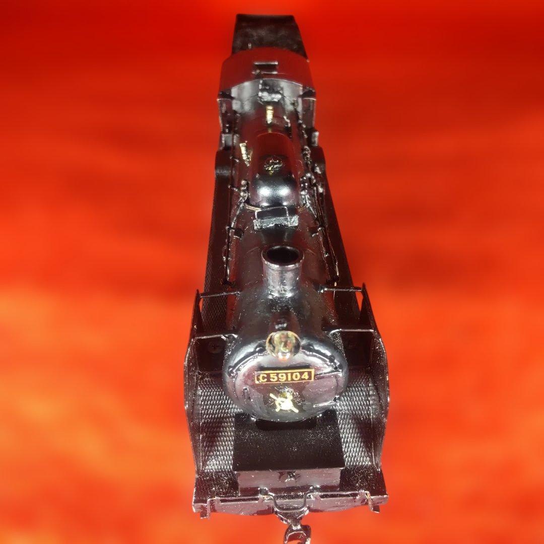 Ｃ59，蒸気機関車、HOゲージ、ジャンク