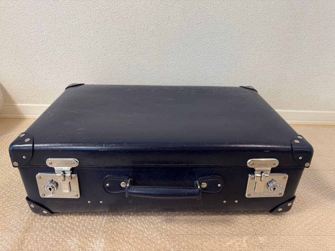 GLOBE-TROTTER ネイビー リメイク品（証明書付き）