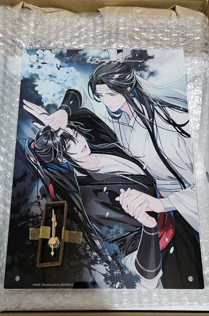 魔道祖師 アクスタパネル 時計 魏無羨 藍忘機