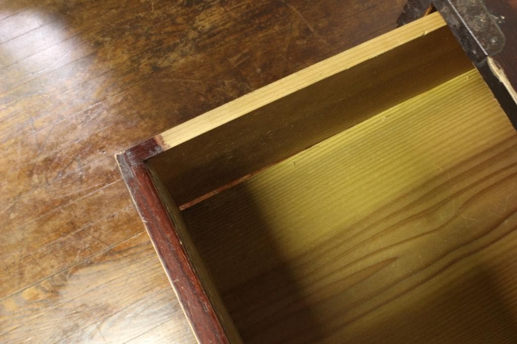 明治時代！最上地方の衣装箪笥 丸金具 時代箪笥/古民家/チェスト/収納/無垢材