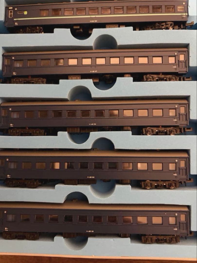 【美品】ニセコ 1号 C62 お別れ三重連列車 A-1574 スハ45系