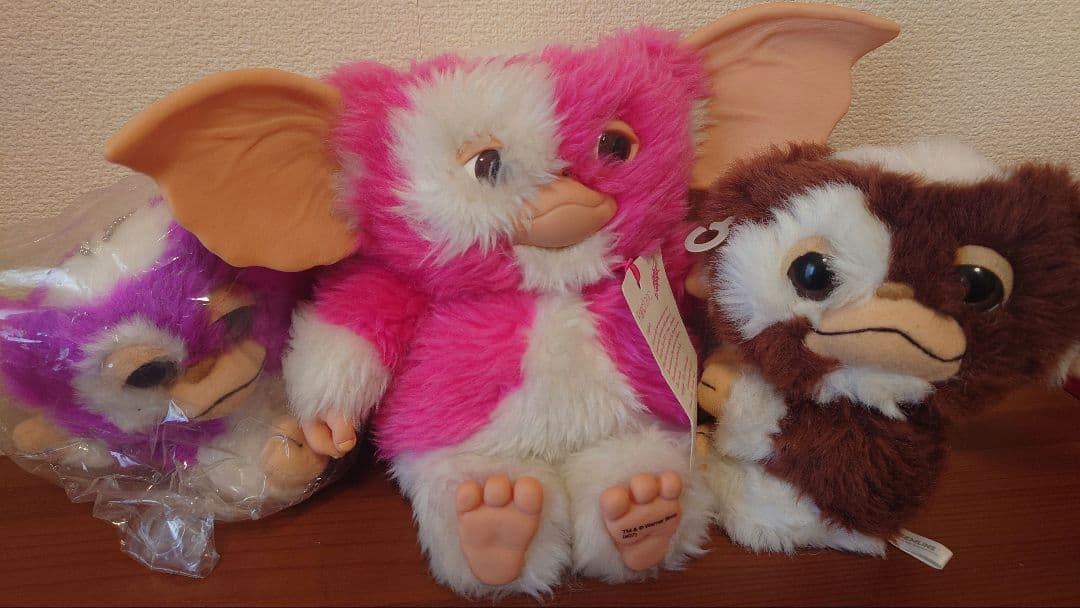 ［シリアル入り］グレムリン ギズモ　Francfrancコラボぬいぐるみ等3点