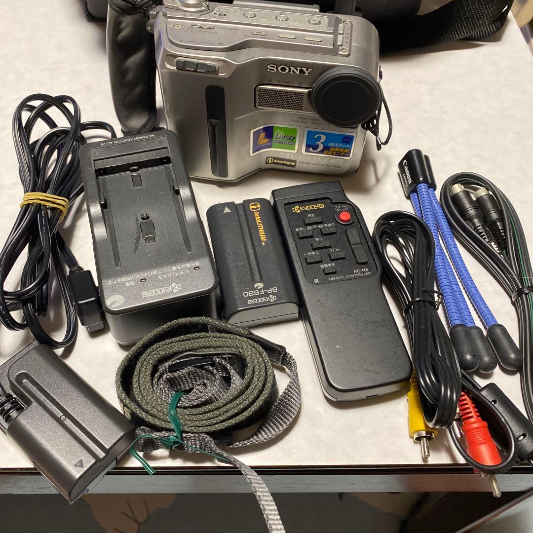 SONY miniDVビデオカメラ　DCR-SC100 ④