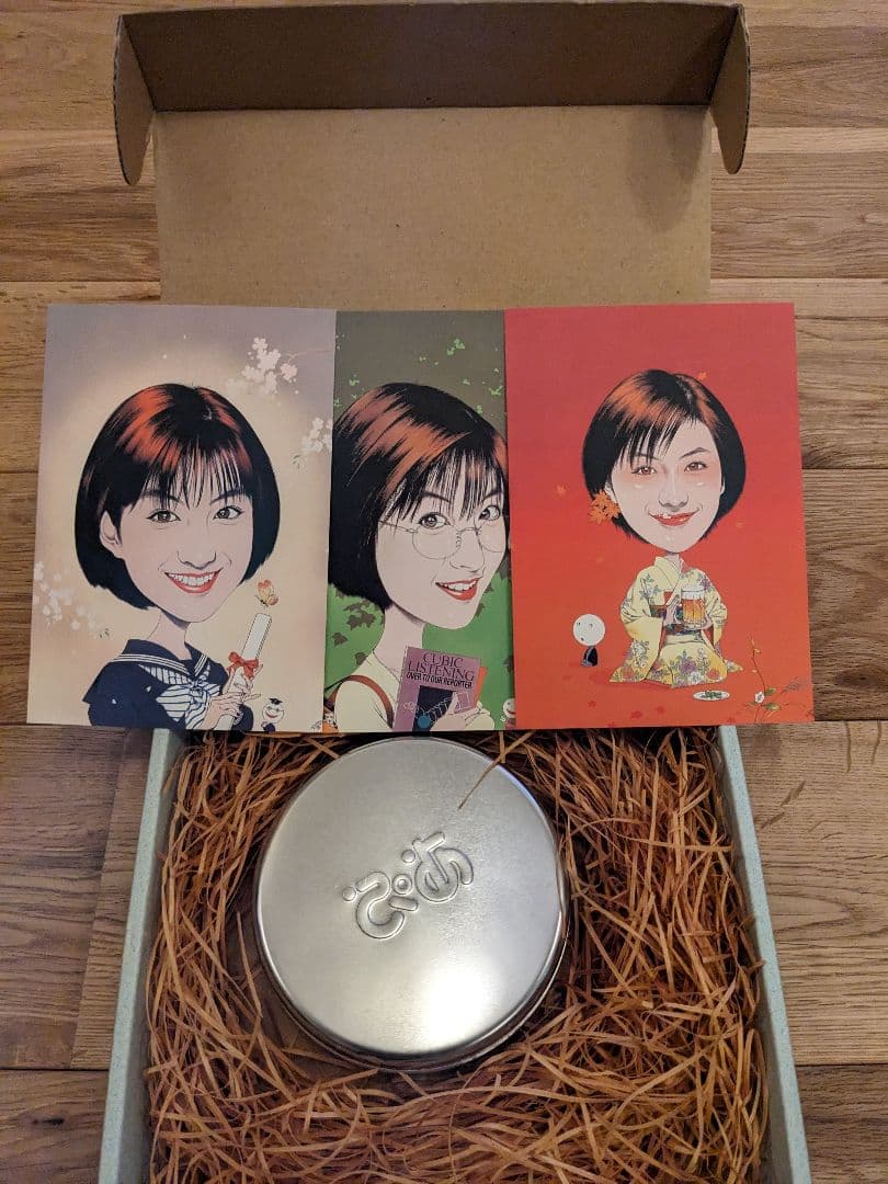 ぴあオリジナルグッズ 及川正通イラスト 広末涼子 サイン入り Zippo