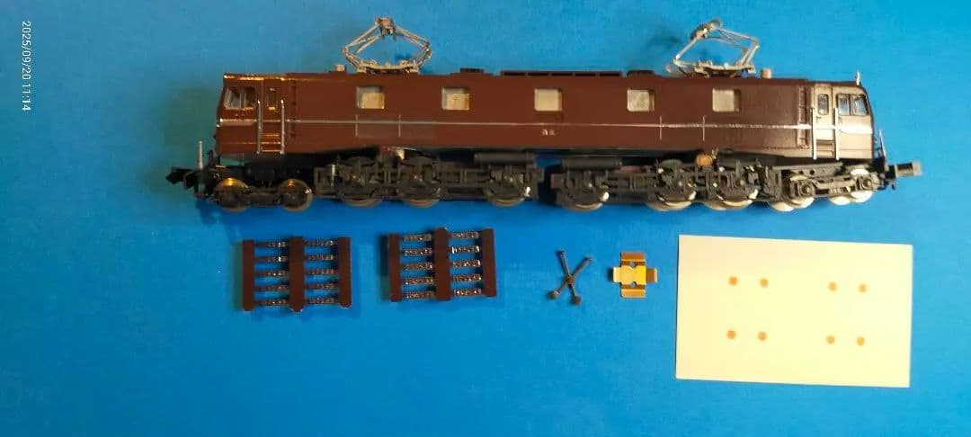 ワールド工芸製皇室用客車(御料車第1号)とＥＦ58　お召機をセット