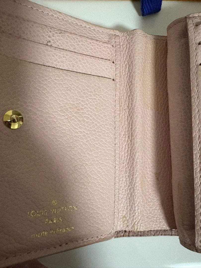 ルイヴィトン モノグラム アンプラント 2つ折り 折りたたみ財布 コンパクト