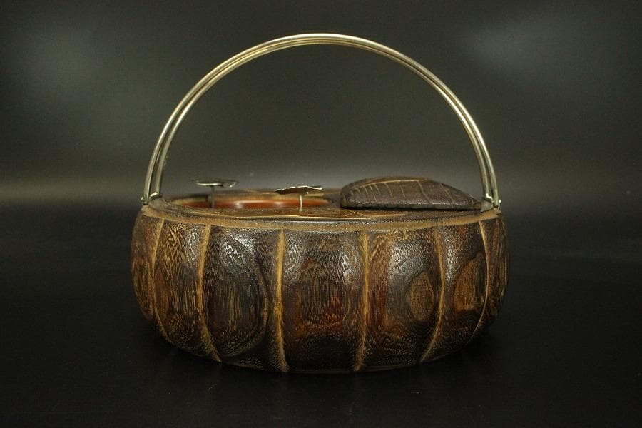 百人一首 蒔絵 煙草盆(ZE467)