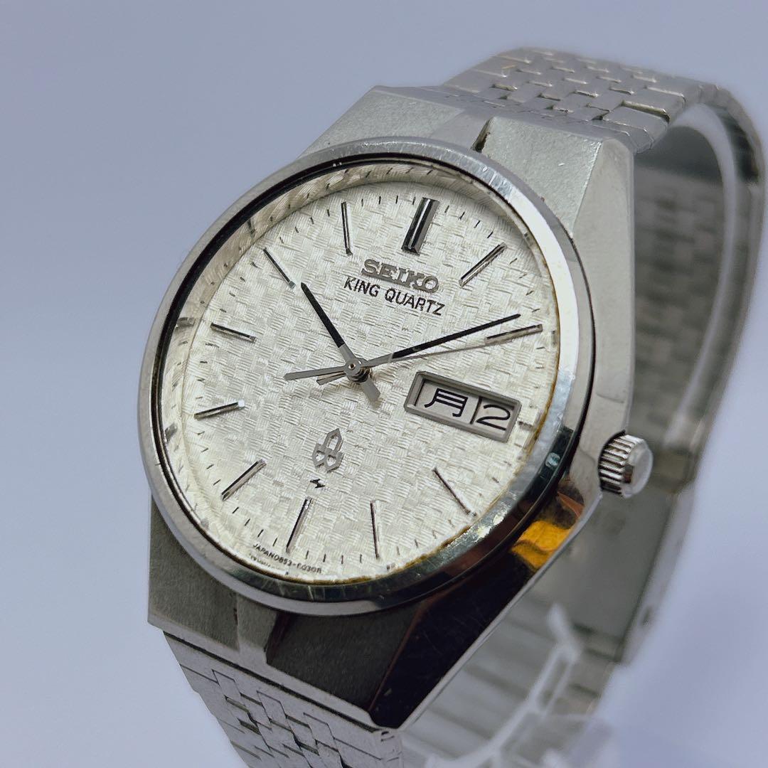 【SEIKO】KING QUARTZ 1976年製（要メンテ品）ジャンク