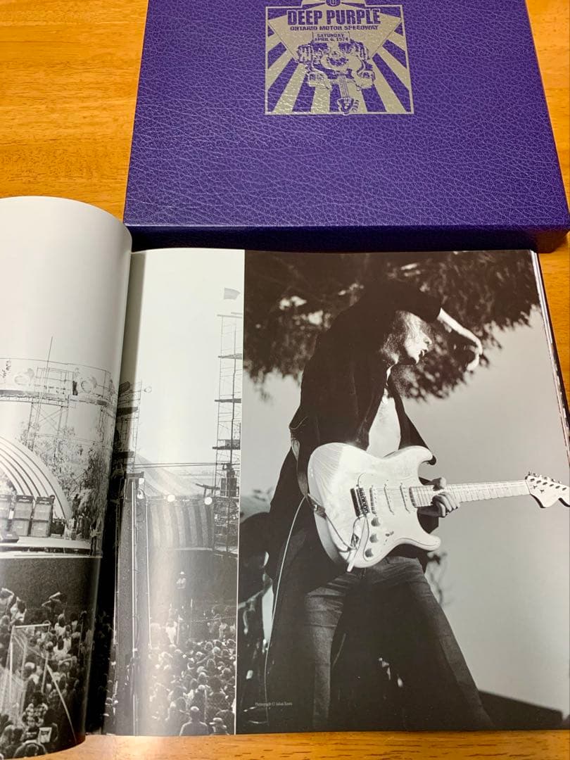 DEEP PURPLE カリフォルニアジャム 写真集　Rufus Stone