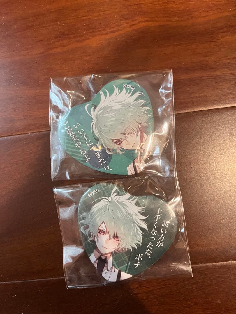 カラマリ　笹塚尊　ハートバッジ　2個