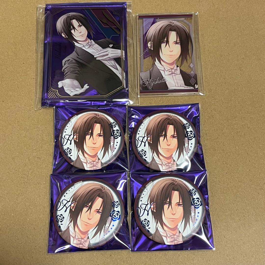 オトメイトマーケット オトマ 薄桜鬼 土方歳三 缶バッジ アクリルスタンド