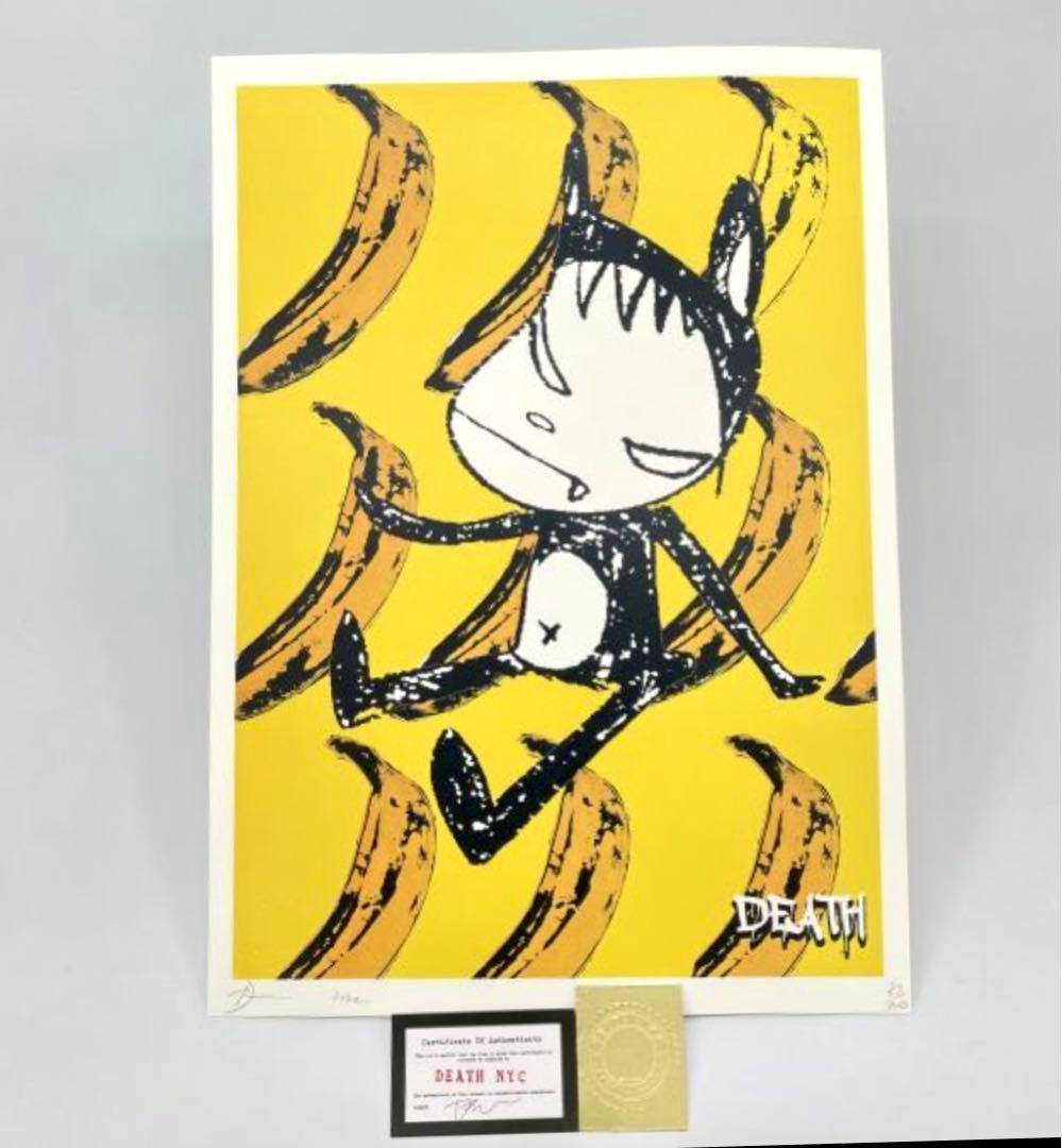 DEATH NYC 世界限定100枚 アートポスター 奈良美智35