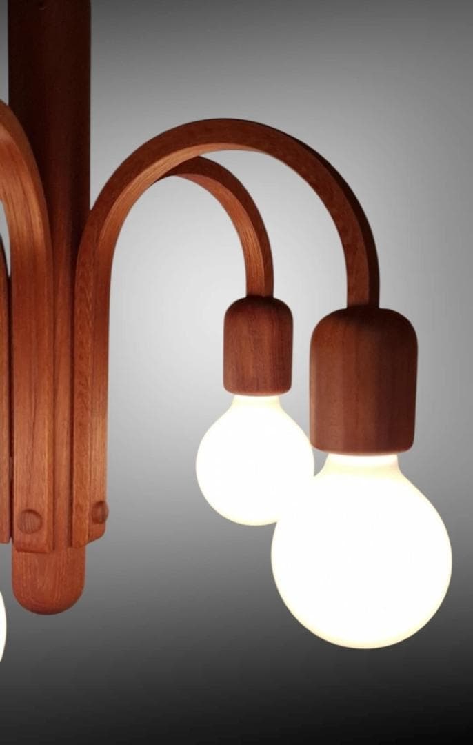 ★希少昇降式 極上品 Domus Candela 70年代 ドムス シャンデリア