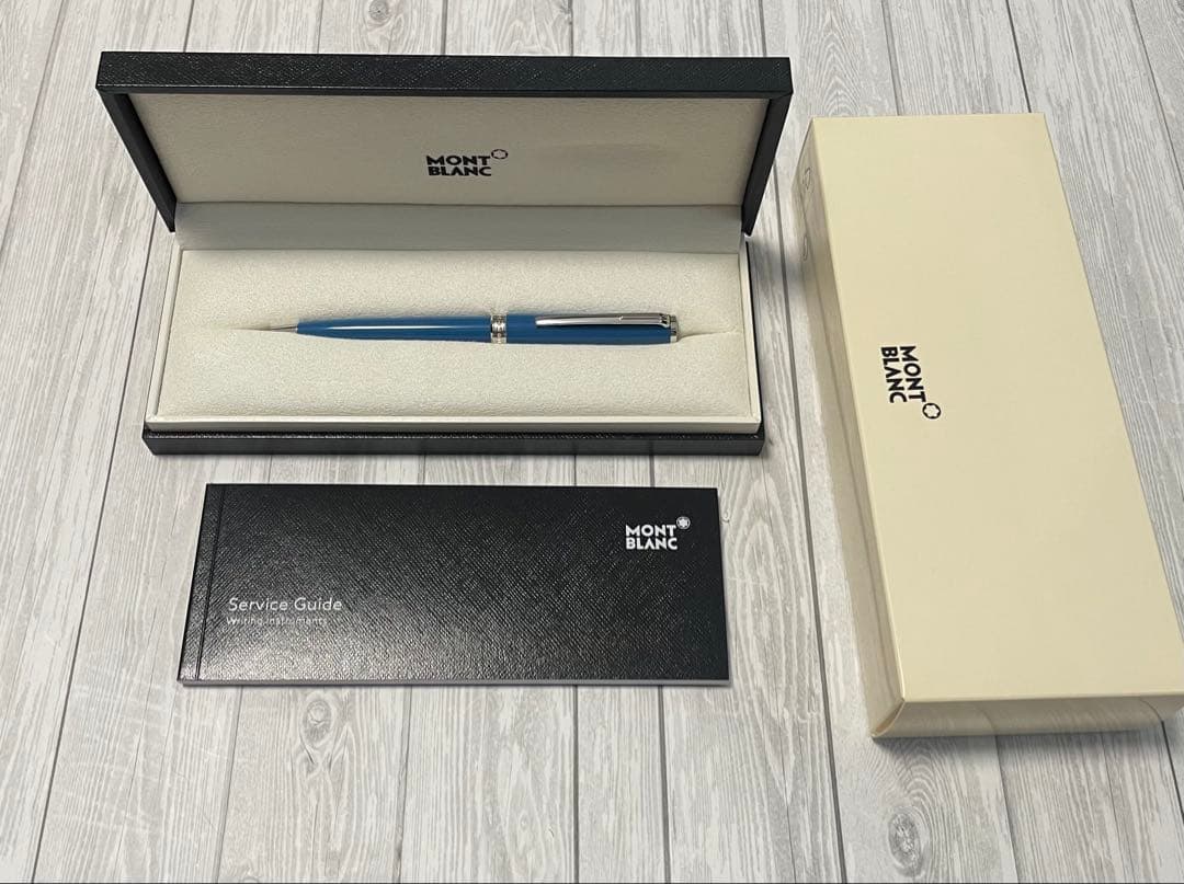 MONT BLANC 青 ボールペン 本体