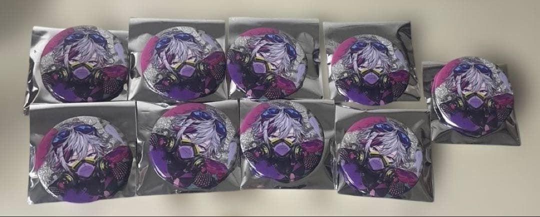 【Stun Mode】ランダムグリッター缶バッジ 不破湊