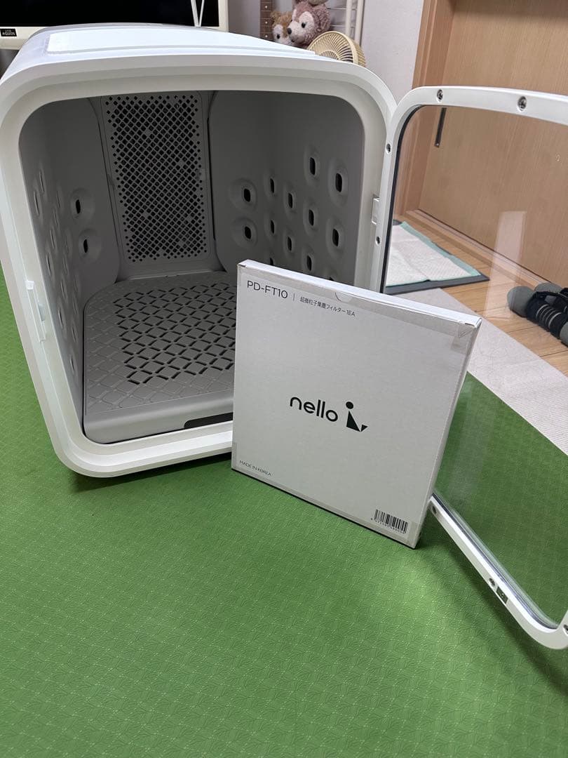 nello PD-FT10 ペット用ドライヤー+超微粒子集塵フィルター