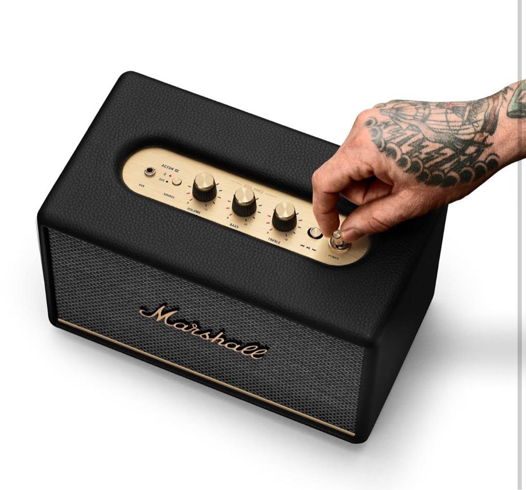 [最終価格]Marshall ACTON3 ブラック　新品未使用品