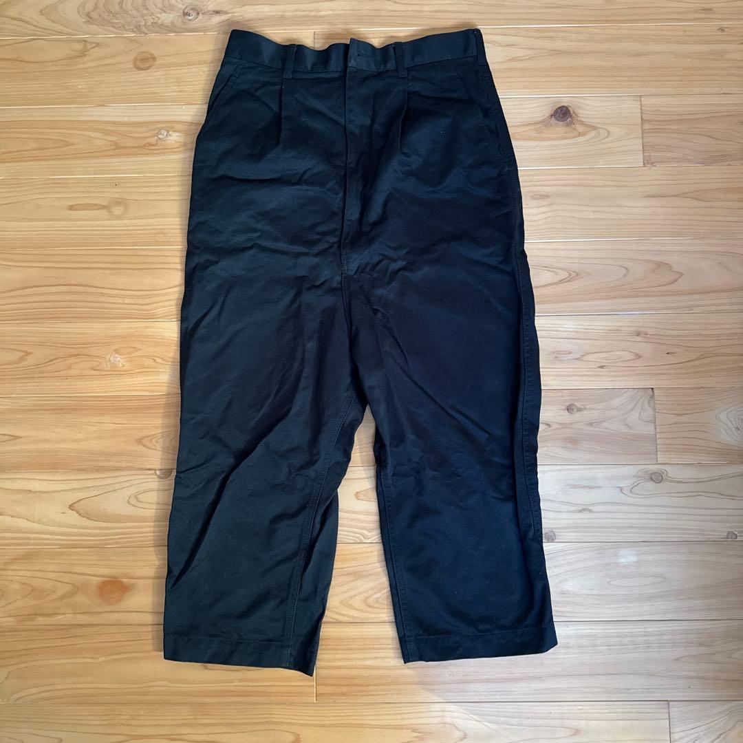 COMME des GARÇONS HOMMEサルエルパンツXS 黒