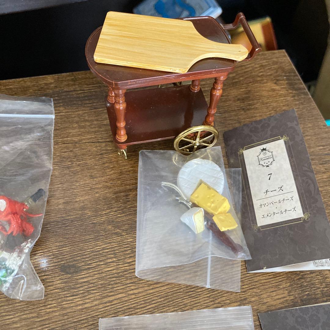 リーメントぷちサンプル三つ星レストランセット1.2.4.5.7.8の6種類