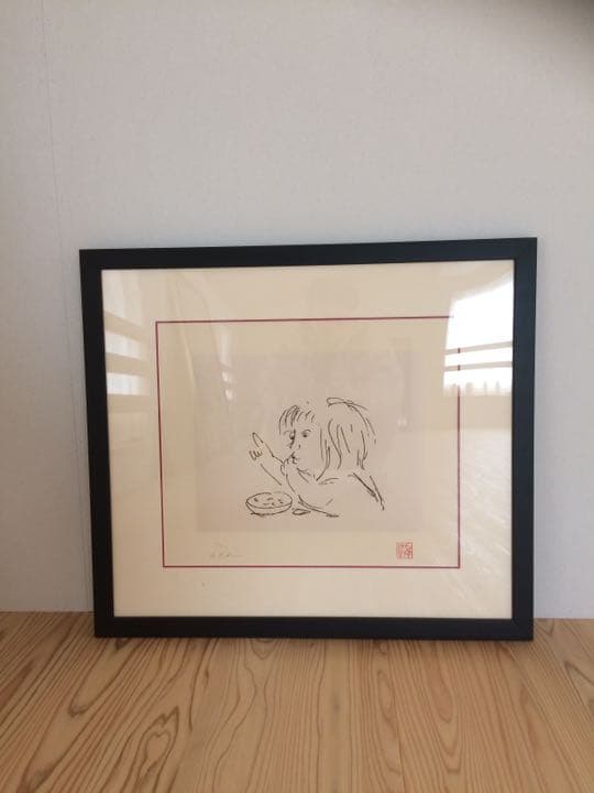 ジョンレノン リトグラフ《LOOK》５０／３００ JOHN LENNON