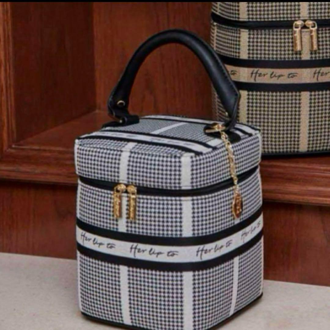 Her lip to バニティバッグ シルバー