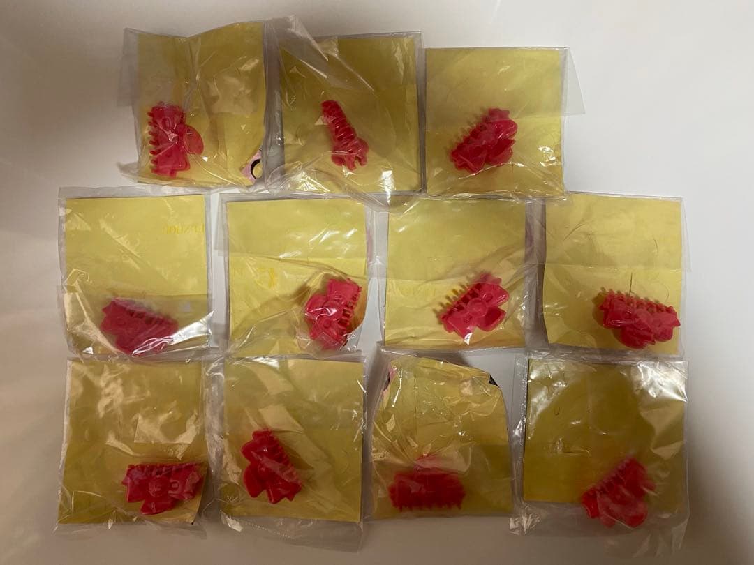 【送料無料】【大量 11個】リボンクリップ 限定カラークリップ ＆ アクセシール