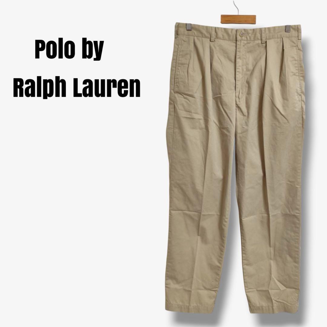 mt11725 ポロバイラルフローレン　アンドリューパンツ　ポロチノ　ツータック