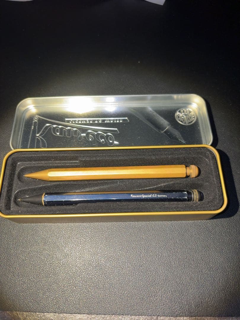 カヴェコスペシャル&カヴェコスペシャルブラスシャープペンシルまとめ売りケース付き