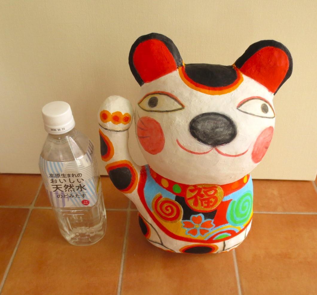 創作張り子　江戸招き猫