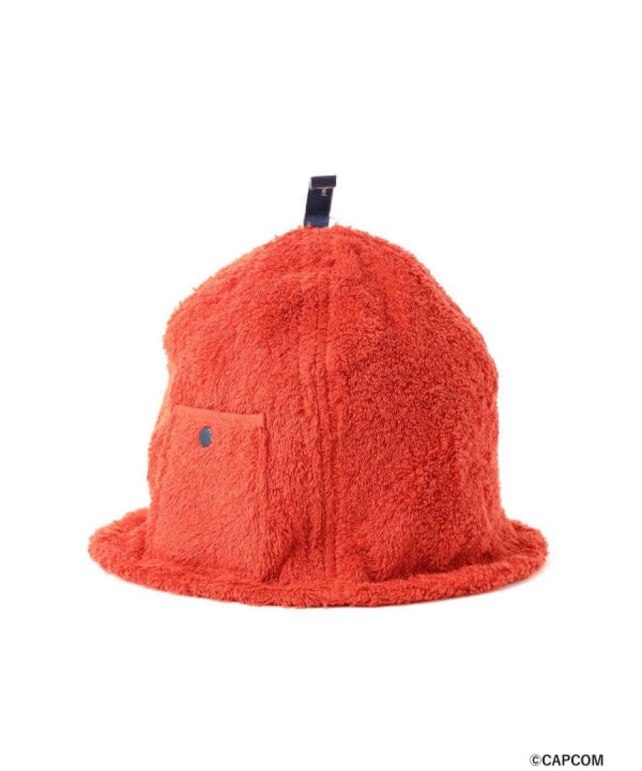 今治サウナハット ストリートファイターコラボ 橙 オレンジ BEAMS ビームス
