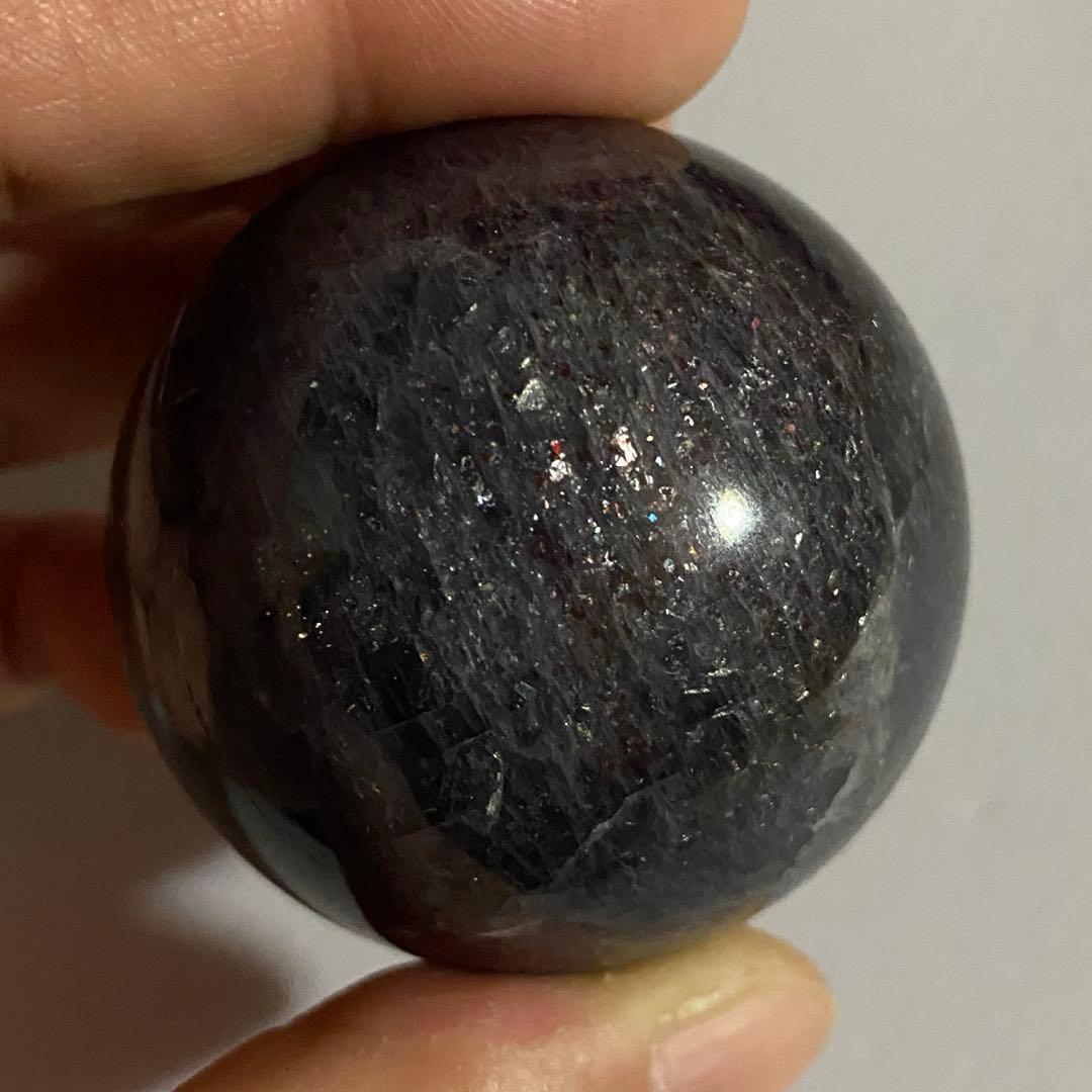 天然石　アイオライトサンストーン　スフィア　丸玉