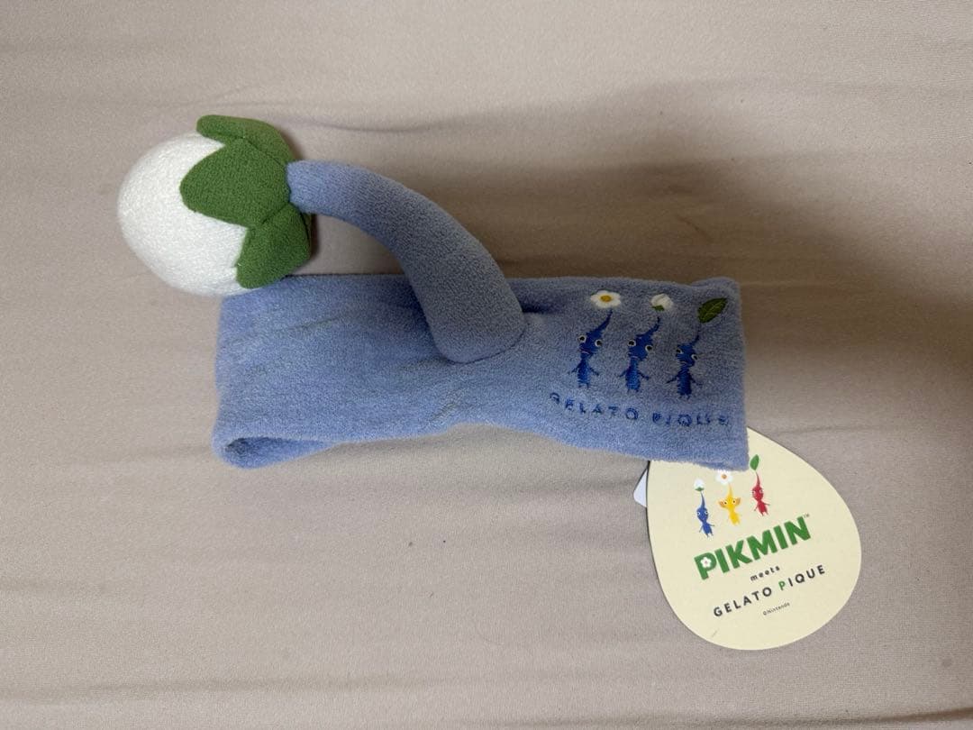 ピクミン　ジェラートピケ　ヘアバンド　青ピクミン