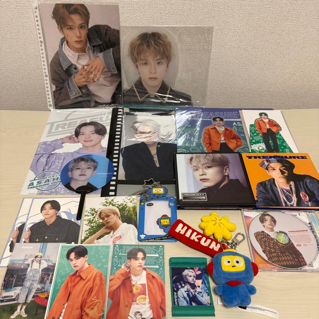 【即購入⭕】TREASURE アサヒ トレカ アクスタ グッズ まとめ売り