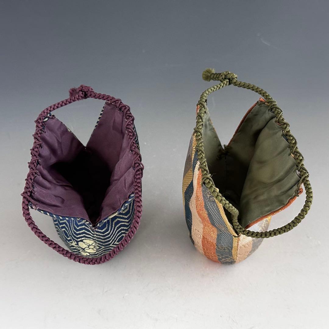 茶道具　高取焼　耳付　茶入　濃茶器　鬼丸雪山　共箱　久田尋牛斎書付　寿色　仕服付