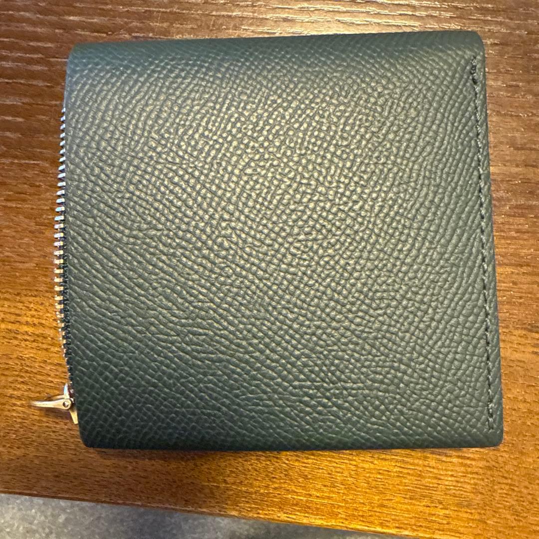 小さく薄い財布 Saku ver.3 Noblessa moku 緑
