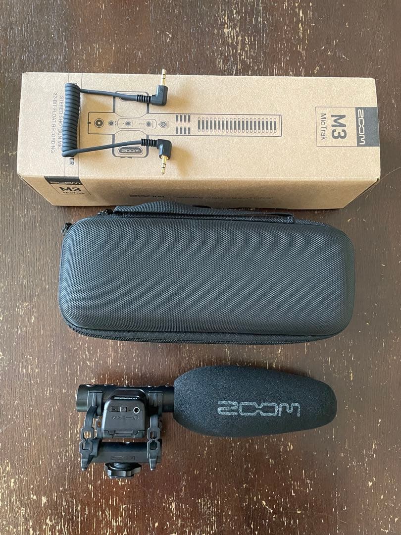 【美品】Zoom M3 MicTrak ハードケース付き