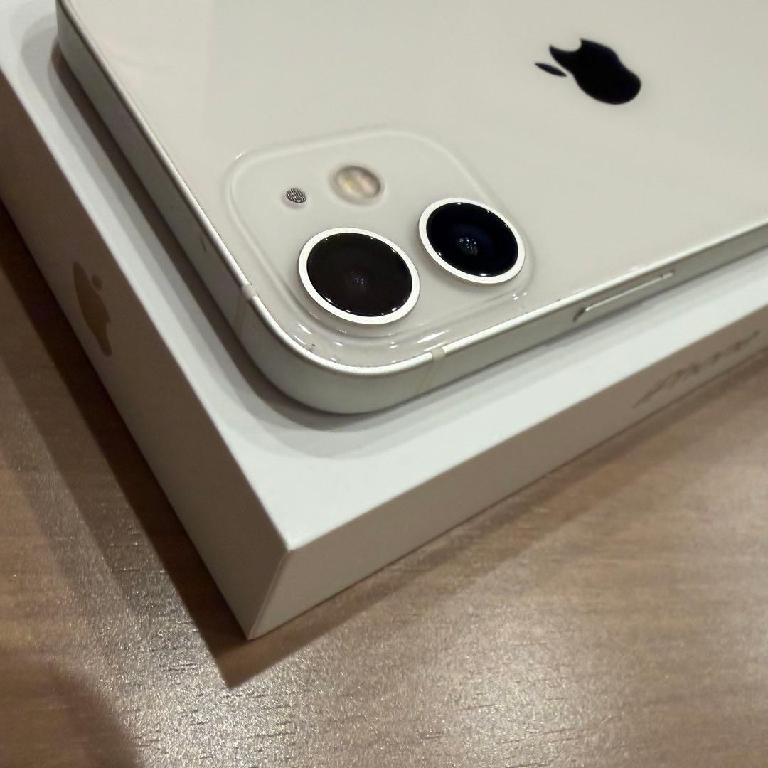 iPhone12mini ホワイト　128G SIMフリー　箱付き