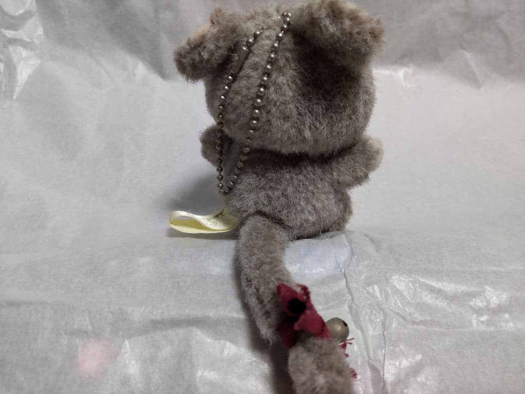 うめ吉 鈴付き ねずみ 着ぐるみ 2体セット ぬいぐるみ オリエンタルトーイ