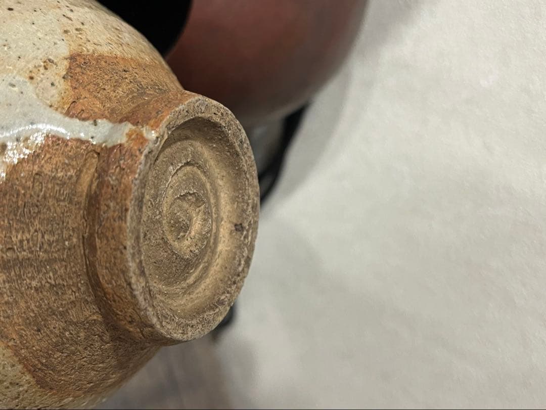 【送料込み】ひょうたん　瓢箪　美術品　陶器　骨董品　愛山人