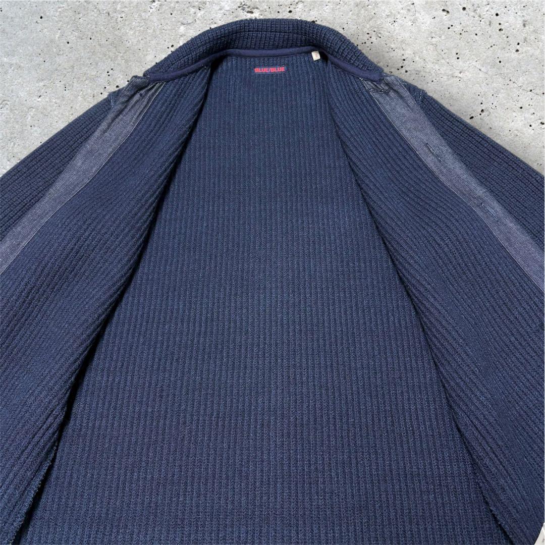 BLUE BLUE 圧縮ニットジャケット キムタク着 ラブジェネ 名作