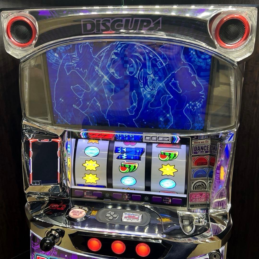 パチスロ「ディスクアップ2」　送料無料 パチスロ実機