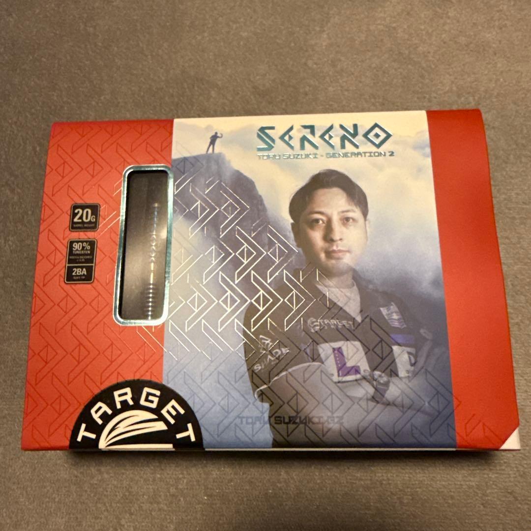 TARGET SRENO ダーツ 20g 鈴木徹プロモデル